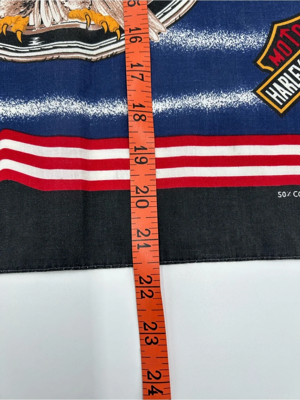 Harley-Davidson Navy, Red, White & Black American Flag Bandana